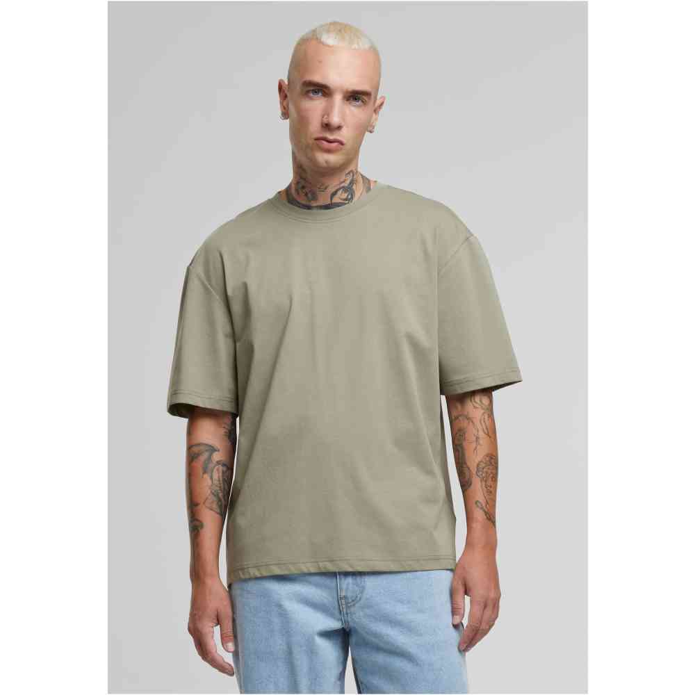 Urban Classics - Sorona Loose Fit Herren T-Shirt - Olivgrün